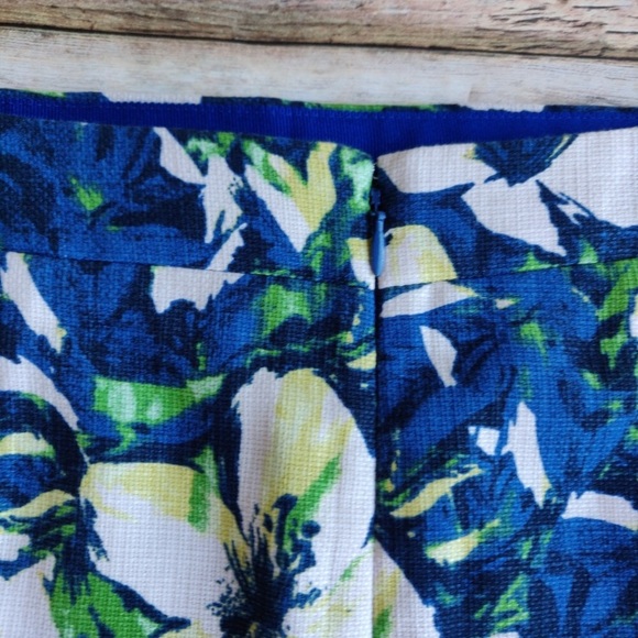 J. Crew Basketweave Floral Pencil Skirt - Picture 5 of 11